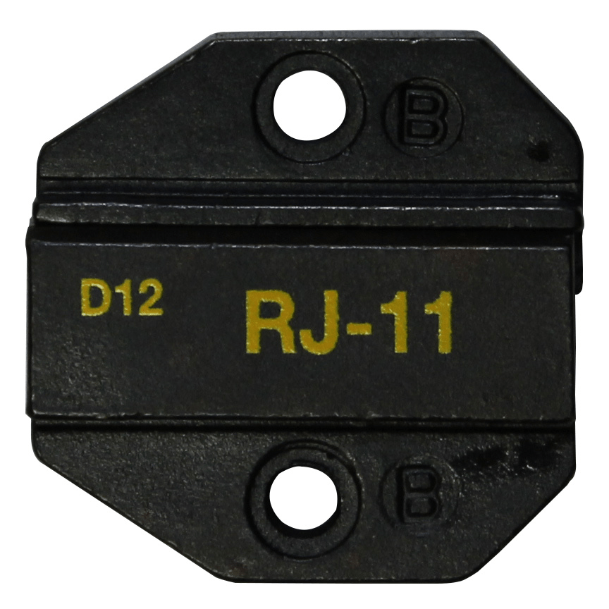 Lunar Series Die Set for RJ11 (2, 4, 6 pin) Modular Plugs - Image 1