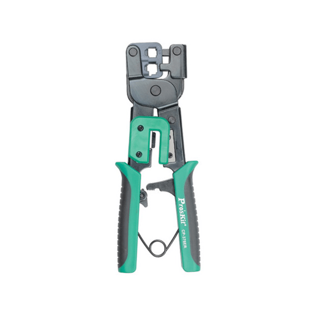 Ratcheted Modular Plug Crimper - Image 1