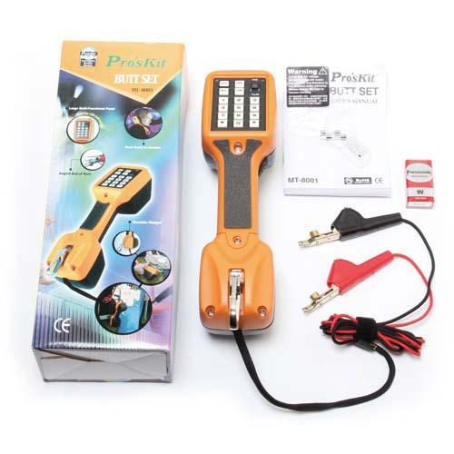 Telephone Test Butt Set with High Impedance Monitor - Image 4