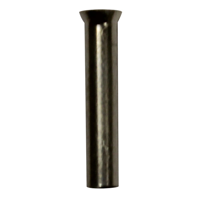 Wire Ferrule, uninsulated, AWG 18, 10 mm Long, 1000 per bag - Image 1