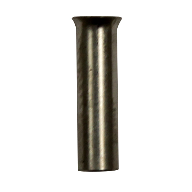 Wire Ferrule, uninsulated, AWG 12, 12 mm Long, 1000 per bag - Image 1