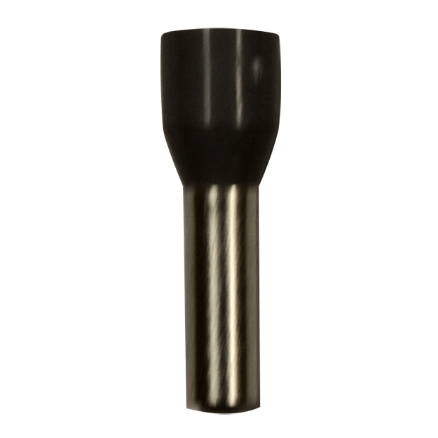 Wire Ferrule, Gray, AWG 12, 10 mm Barrel, 200 per bag - Image 1