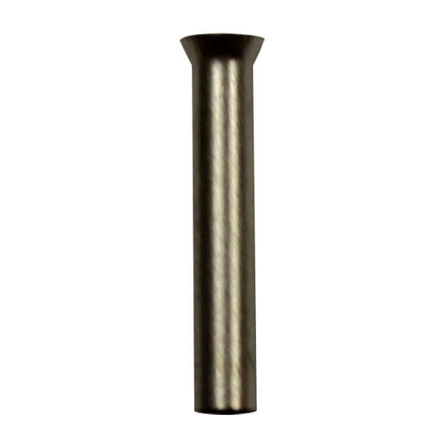 Wire Ferrule, Uninsulated, AWG 18, 10 mm Long, 1000 per bag - Image 1