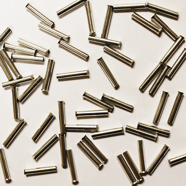 Wire Ferrule, uninsulated, AWG 12, 18 mm Long, 500 per bag - Image 2