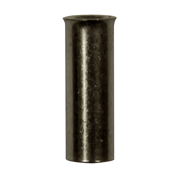 Wire Ferrule, uninsulated, AWG 10, 12 mm Long, 500 per bag - Image 1