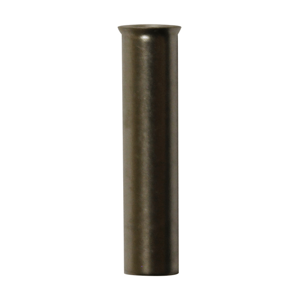 Wire Ferrule, uninsulated, AWG 10, 18 mm Long, 500 per bag - Image 1