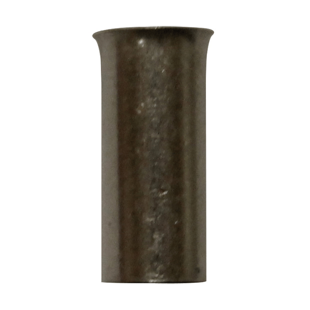 Wire Ferrule, uninsulated, AWG 8, 12 mm Long, 250 per bag - Image 1