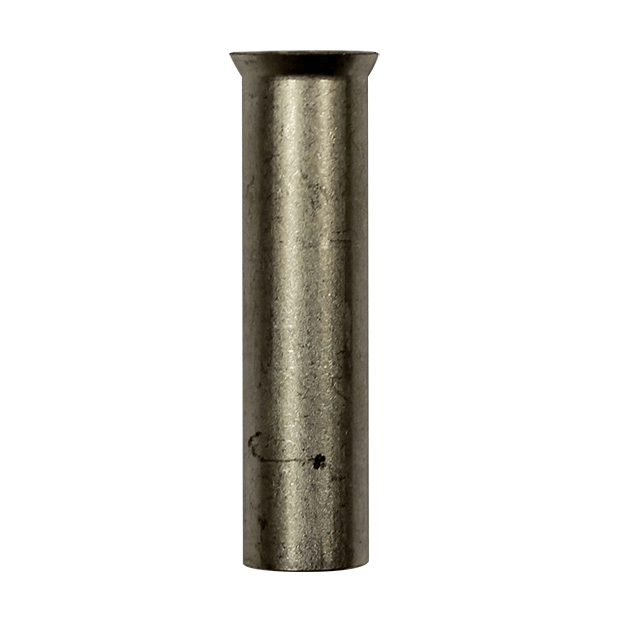 Wire Ferrule, uninsulated, AWG 4, 32 mm Long, 200 per bag - Image 1