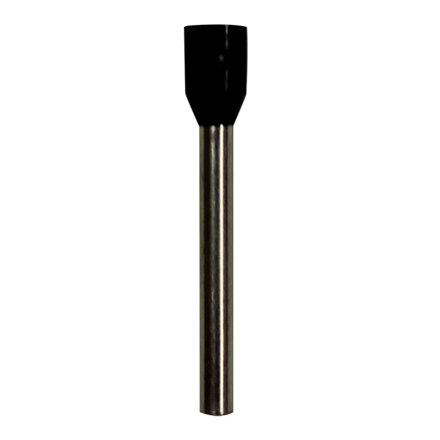 Wire Ferrule, Black, AWG 16, 18 mm Barrel, 500 per Bag - Image 1