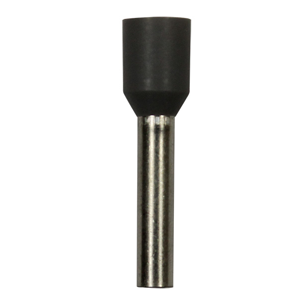Wire Ferrule , Gray, AWG 14, 12 mm Barrel, 500 per Bag - Image 1