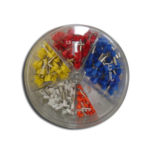 Wire Ferrule Assortment Pack, 20-14 AWG Insulated - Image 1