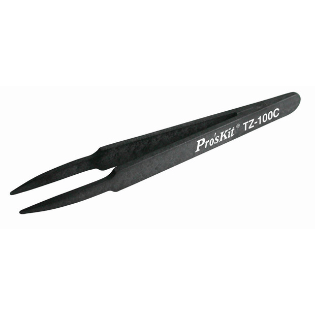 ESD Safe Tweezers - Round Tip - Image 1