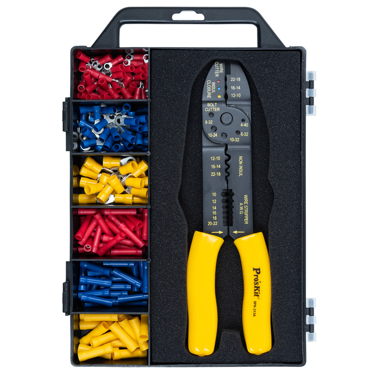 176 Piece Terminal Crimp Kit - Image 1