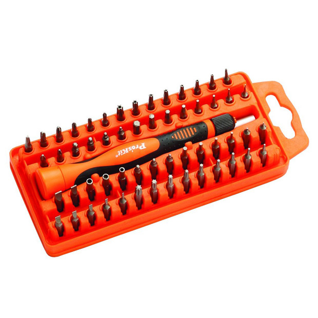 58 Piece Precision Electronic Screwdriver Bit Set - Image 1