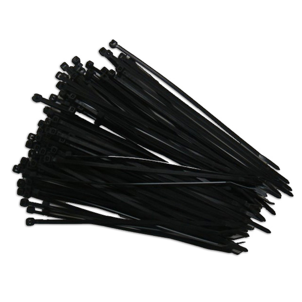 Cable Tie - Black - 14-1/2" X .19" -Bag of 100 pcs - Image 1
