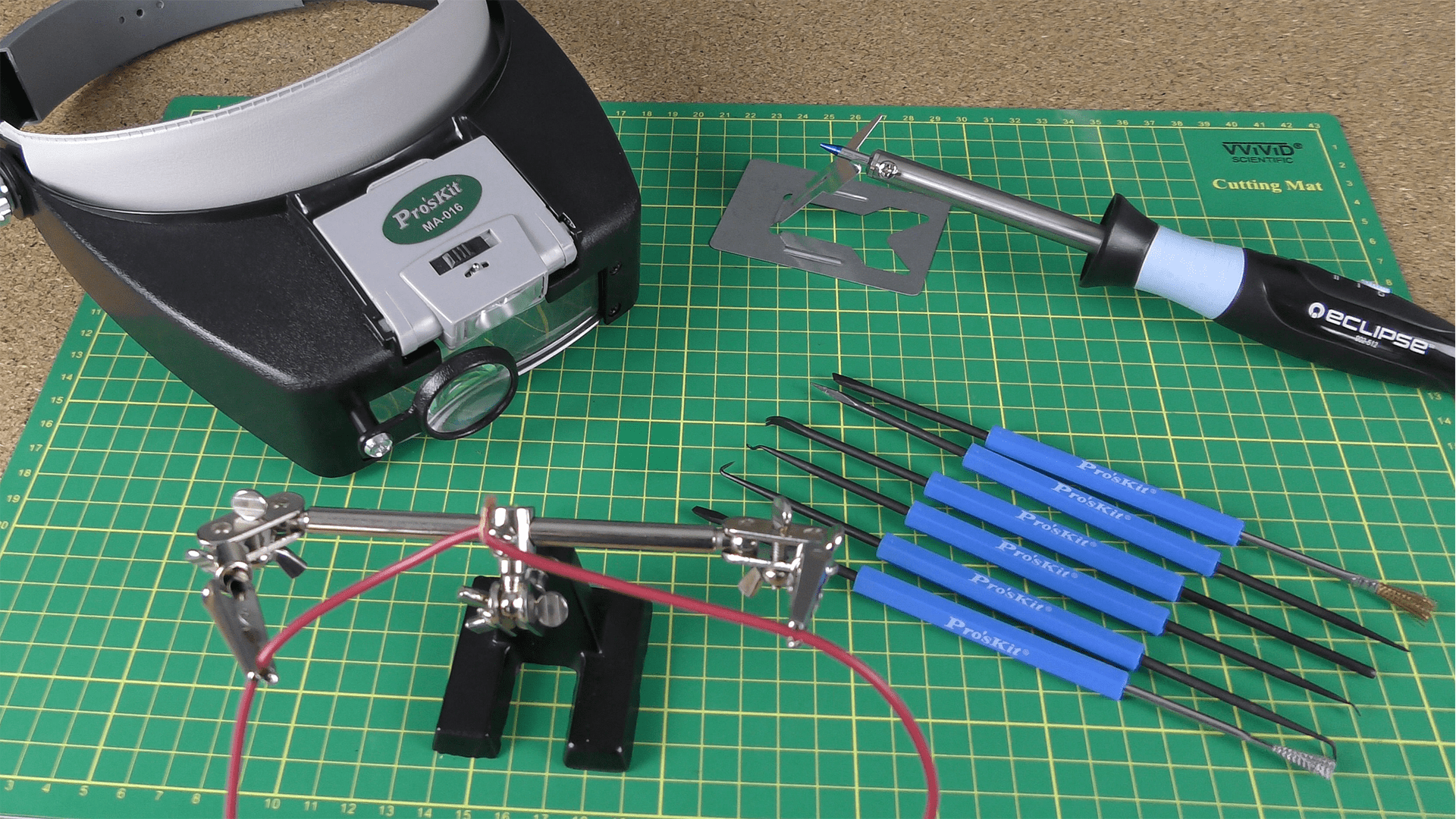 Adjustable Magnification Headband/Visor Light - Image 2