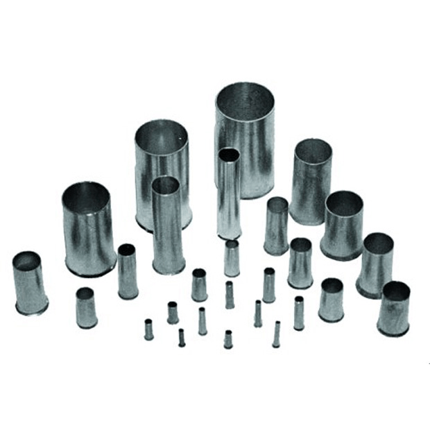 Wire Ferrule, Uninsulated, AWG14, 7mm Long, 1000 per bag - Image 1