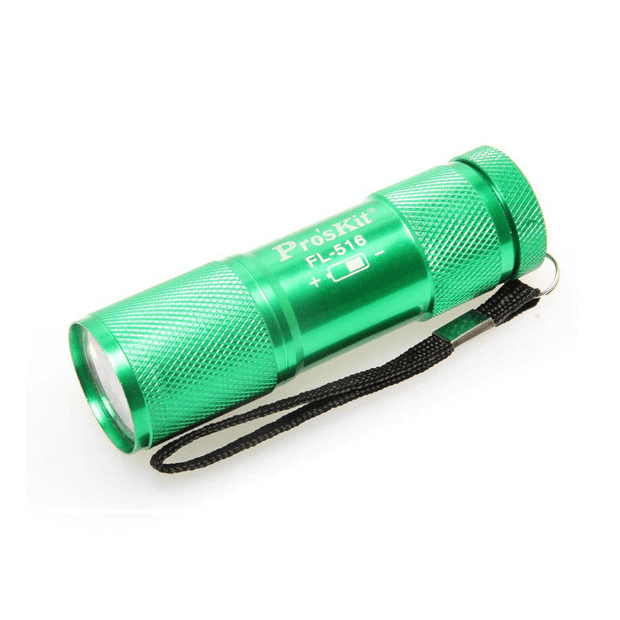 3.6 in. 9 LEDs Aluminum Flashlight - Image 1