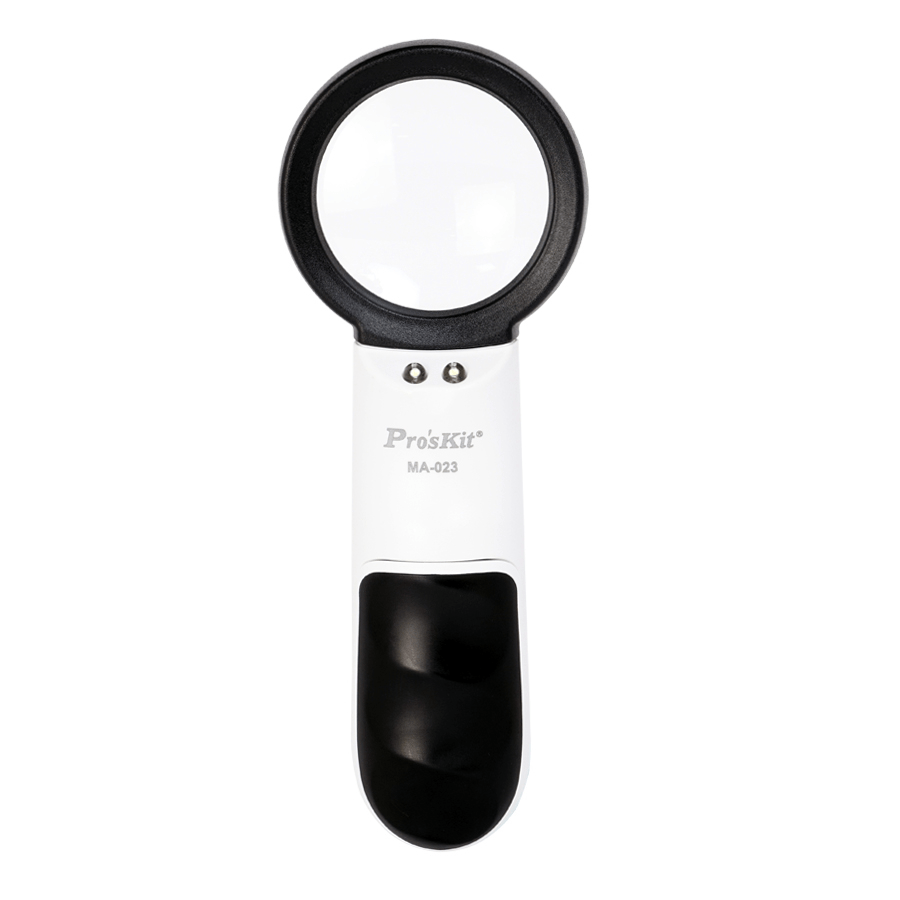 Handheld 3.5X/20X LED Lighted Magnifier - Image 2