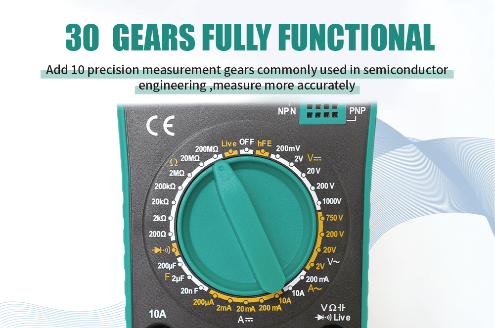 3-1/2 Digit True-RMS Digital Multimeter - Image 7