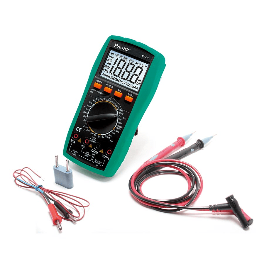3-1/2 digits 1999 Counts Digital LCR Multimeter with Resistance, Capacitance, Inductance, Temperature, Frequency Tests - Image 3