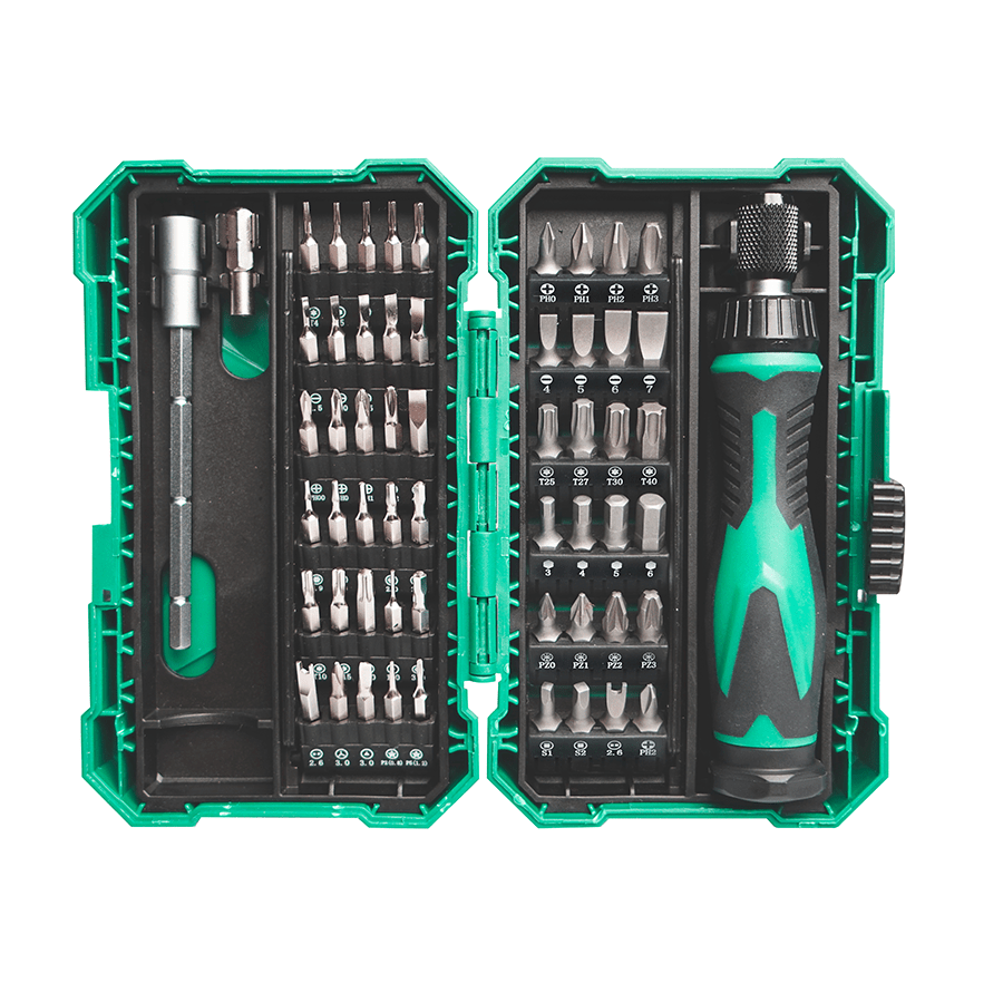 57 Piece Screwdriver and Bit Set - Image 1