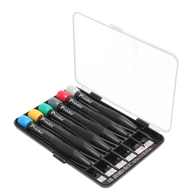 6 Piece Precision Star Tip Screwdriver Set - Image 1