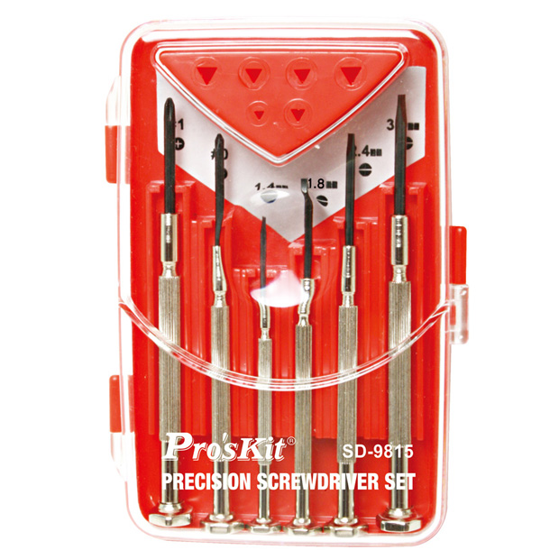 6 Piece Precision Screwdriver Set - Image 1