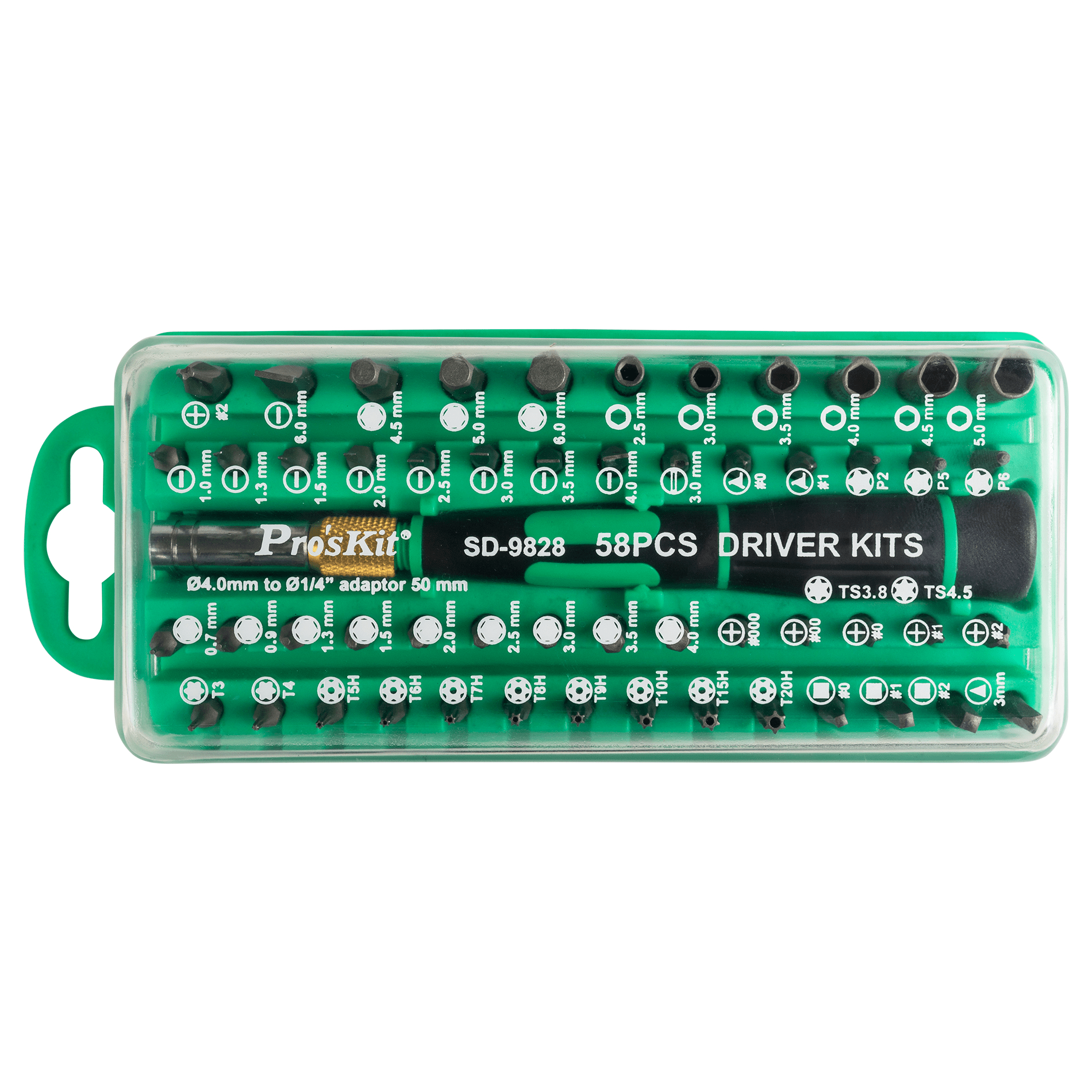 58 Pc Screwdriver and Bit Set - Image 3