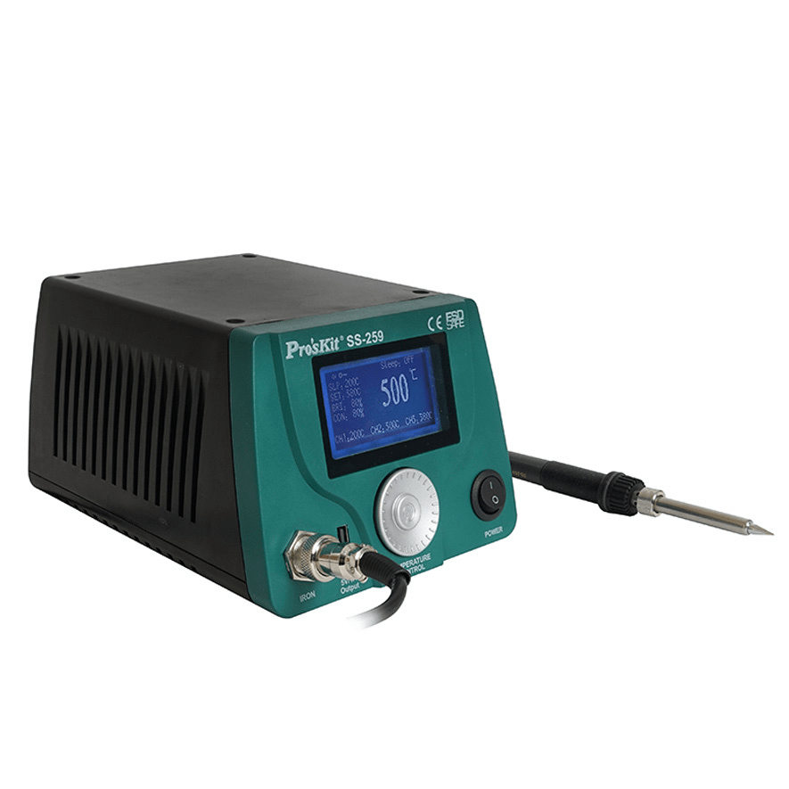 LCD Smart Soldering Station - 90W - Image 1