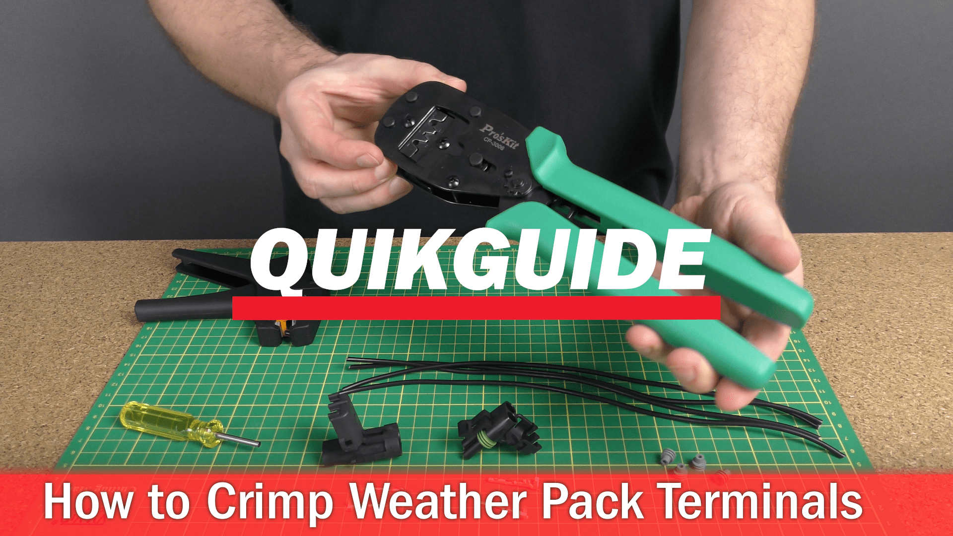 Parallel Action Crimper for Weatherpack Terminals - Image 1