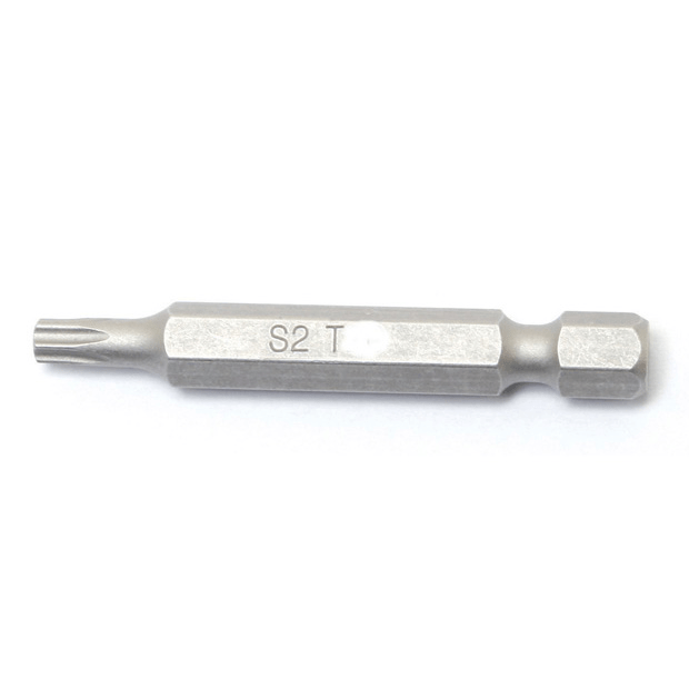 Bit, Tamper-Proof Star-Tip, T30H, 1-15/16" Long, 1/4" Hex Drive - Image 1