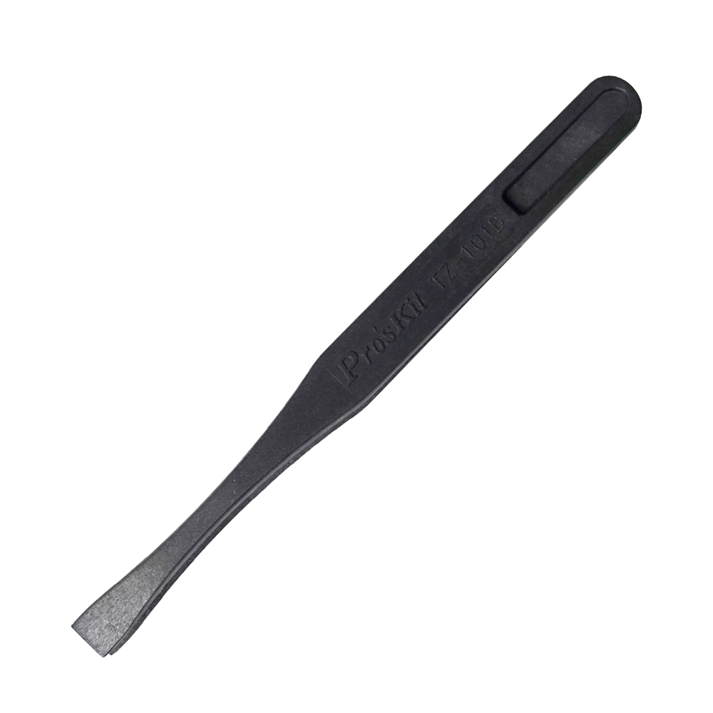 7 mm Wide Flat Tip ESD Safe Tweezers - Image 1