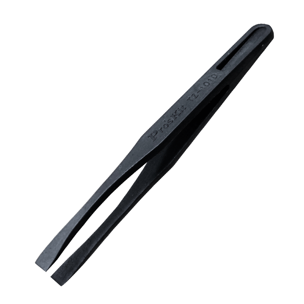 7 mm Wide Flat Tip ESD Safe Tweezers - Image 3