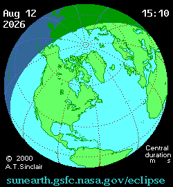 Total Solar Eclipse Of 2026 Aug 12 