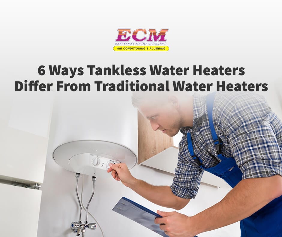 6 Ways Tankless Water Heaters Differ From Traditional Water Heaters