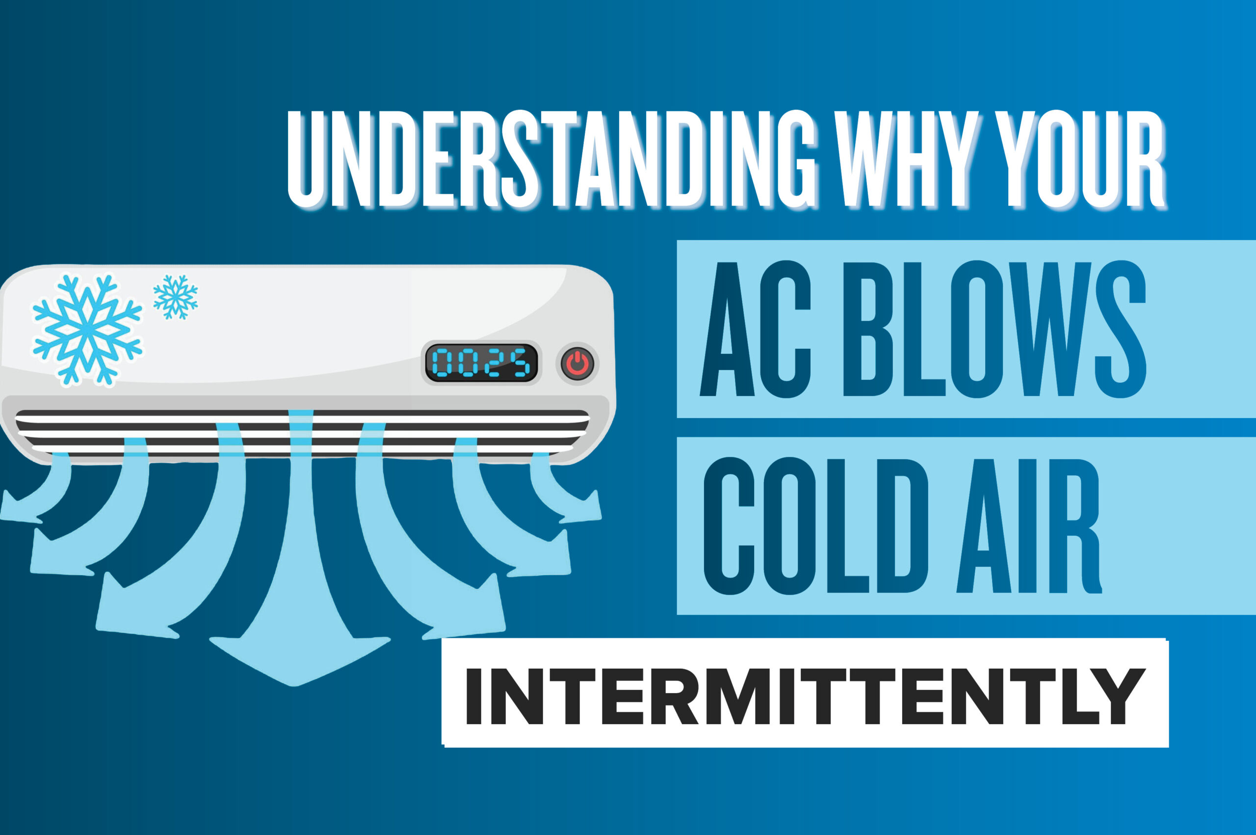 ac sometimes blows cold air