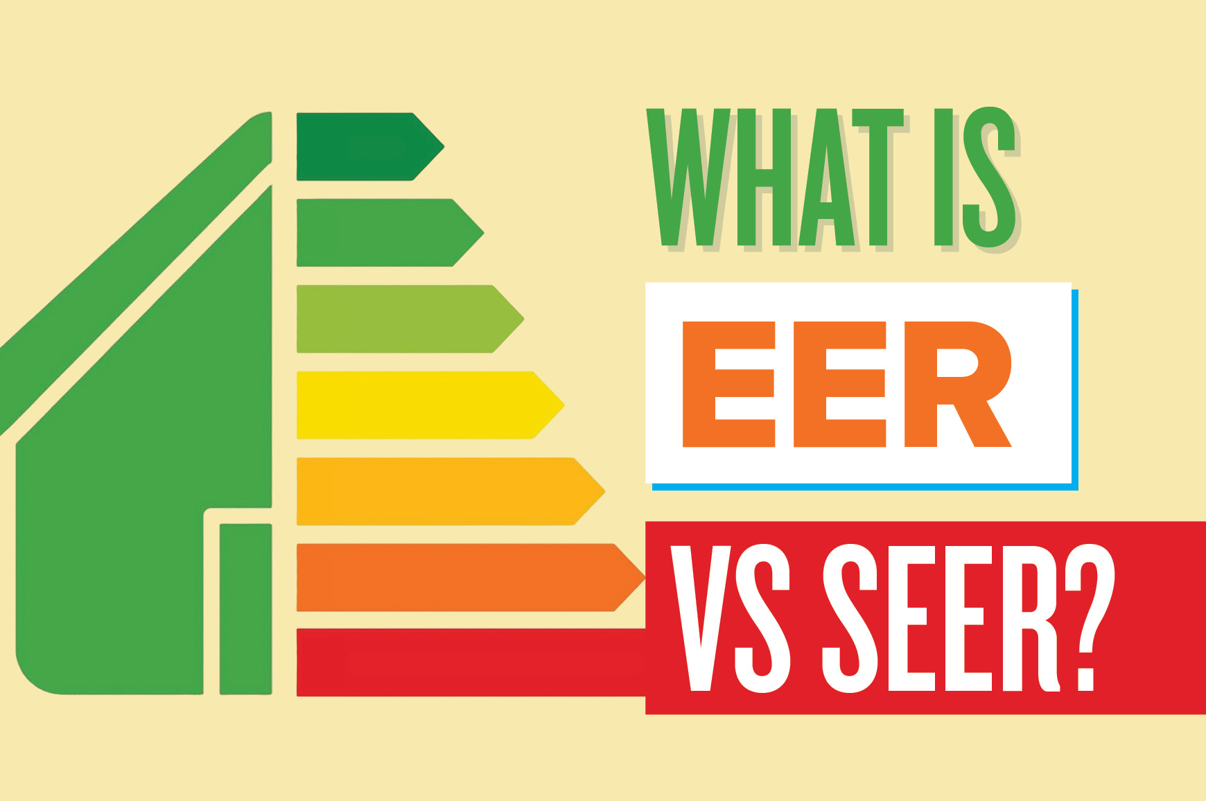 What is EER vs SEER