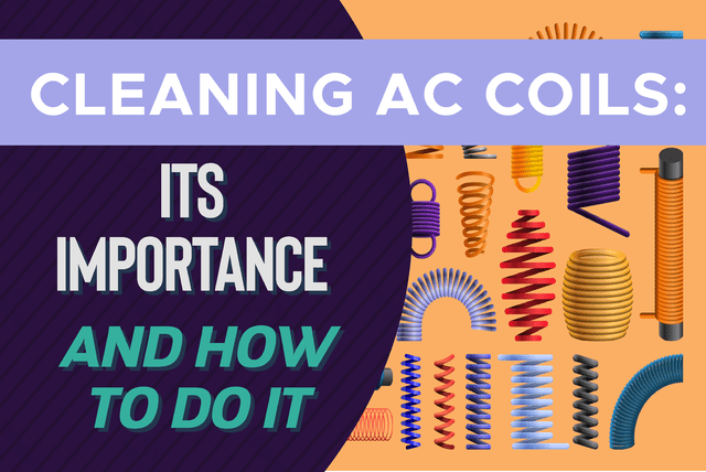 how to clean ac coils