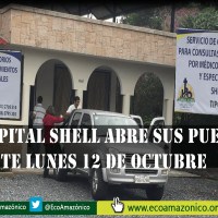 Hospital Shell abre sus puertas este lunes 12 de octubre