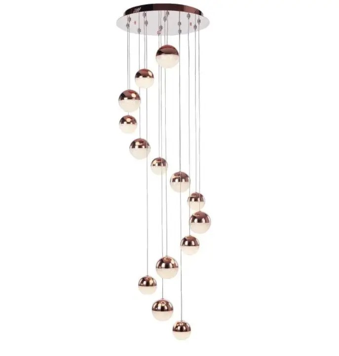 14 Light Spiral Cluster