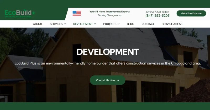 Development Ecobuild Plus - Ultra HD Sunset Image - High Resolution