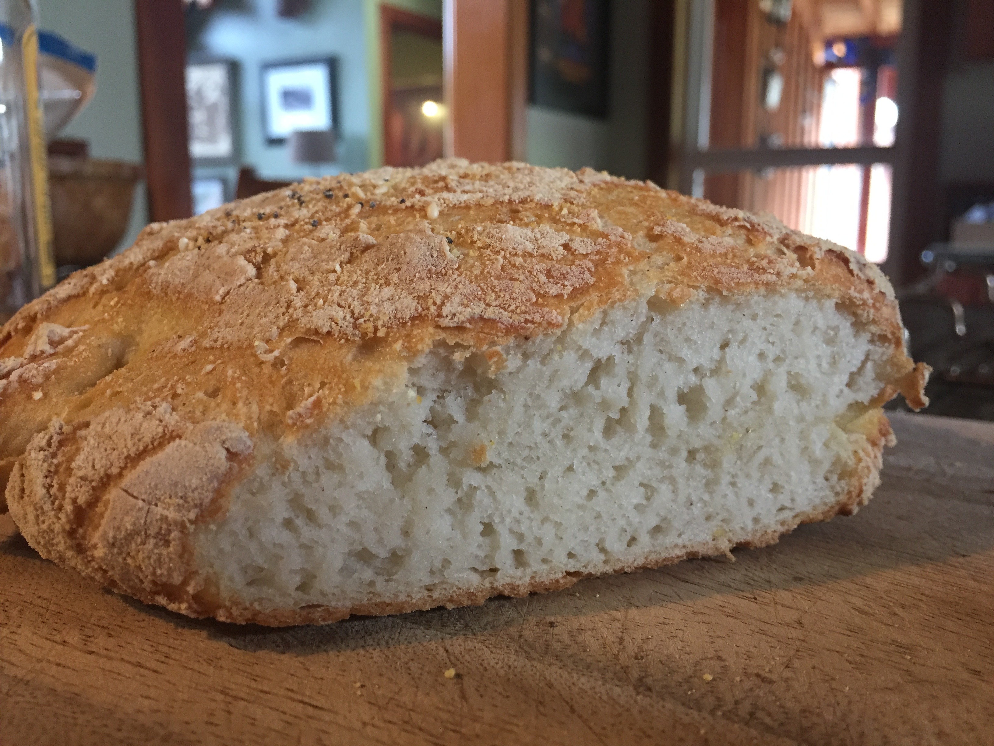 GlutenFree, Vegan, No Knead Bread Recipe Baked in a Dutch Oven