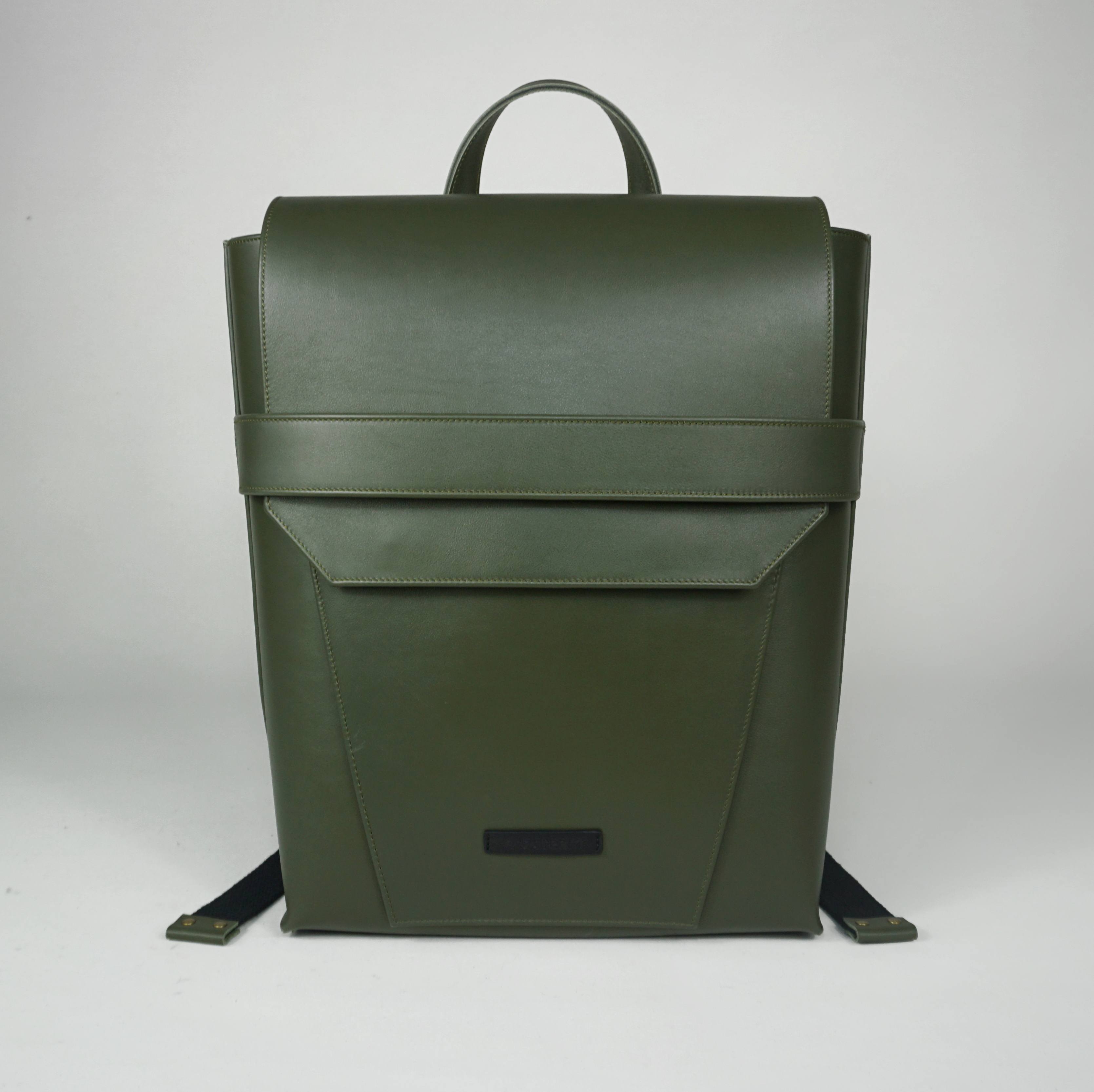 UB | zaino in pelle verde militare | ecodream
