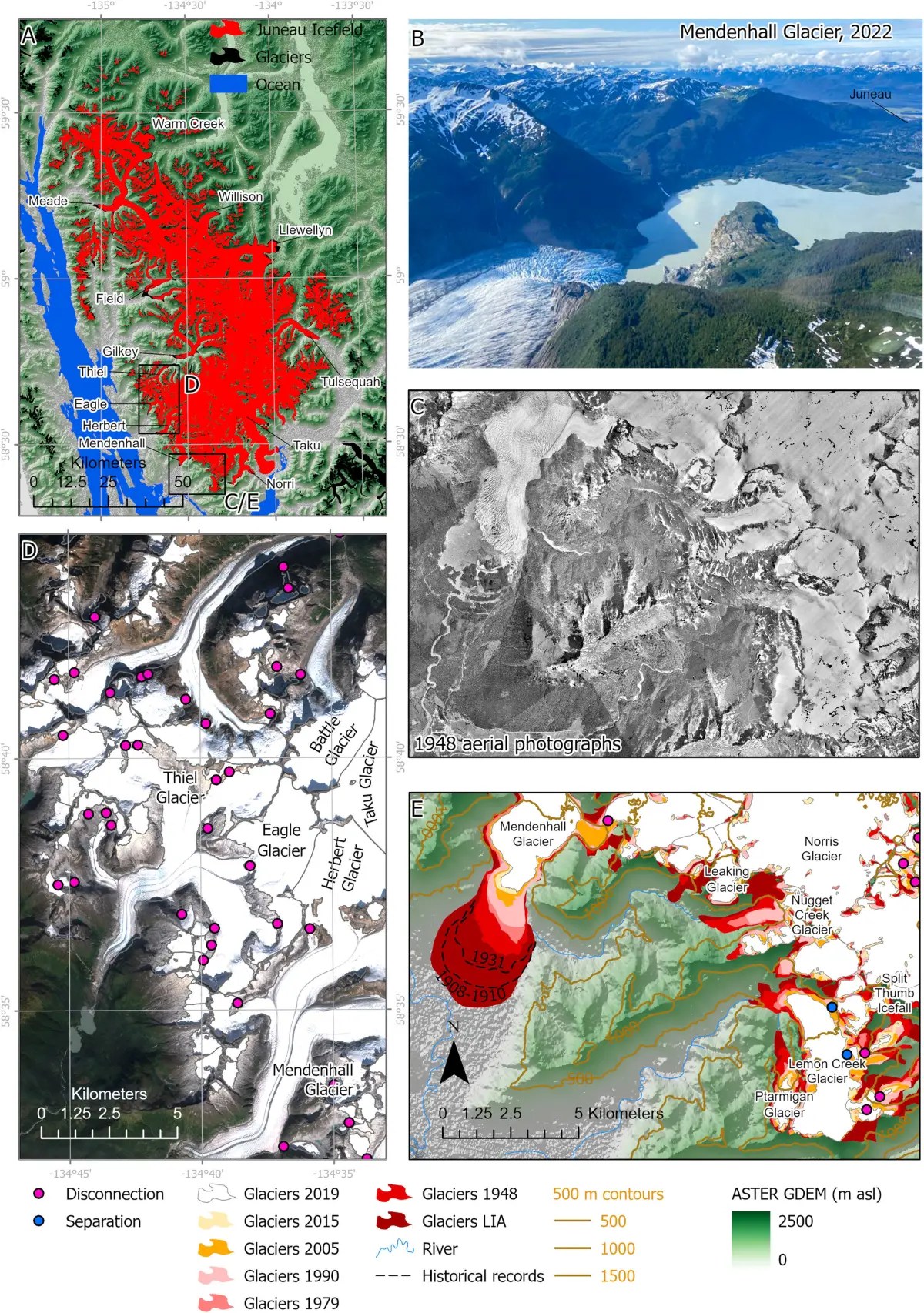 Research Paper Summary: Accelerating glacier volume loss on Juneau Icefield driven by hypsometry and melt-accelerating feedbacks