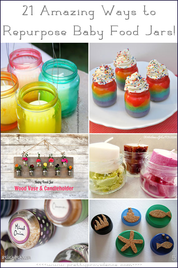 Reusing Baby Food Jars and Bottles | ecogreenlove