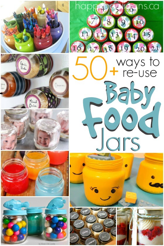 Reusing Baby Food Jars and Bottles | ecogreenlove