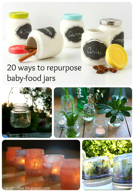 Reusing Baby Food Jars and Bottles | ecogreenlove