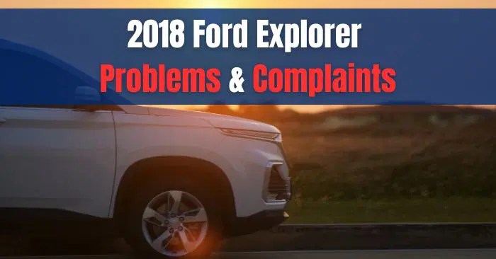 2018 Ford Explorer Problems Defects Complaints - Premium Minimal Texture Gallery - Desktop