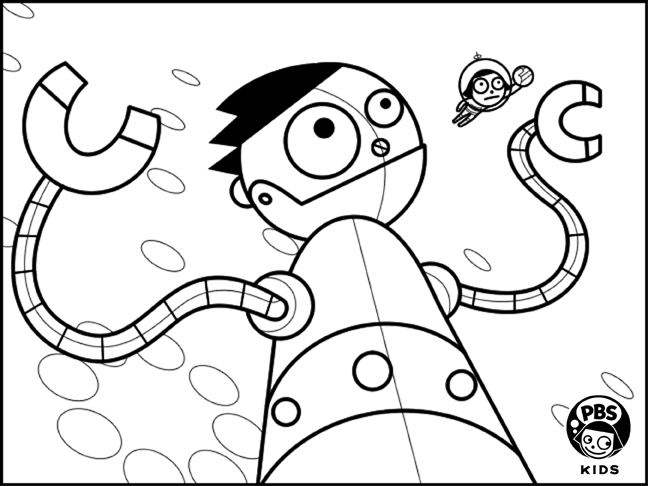 pbs kids coloring pages for kids ecoloringpagecom printable